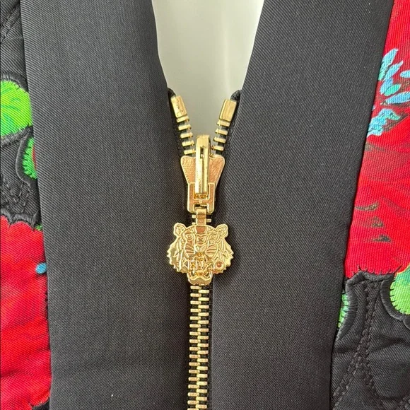 Kenzo Floral Embroidery Quilt Jacket - Picture 6 of 9